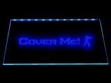 Counter Strike Global Offensive Cover Me! LED Sign - Blue - TheLedHeroes