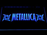 Metallica (7) LED Neon Sign Electrical - Blue - TheLedHeroes