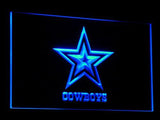 Dallas Cowboys LED Neon Sign USB - Blue - TheLedHeroes