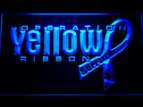 Operation Yellow Ribbon LED Neon Sign Electrical - Blue - TheLedHeroes
