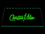 Christina Milian LED Neon Sign USB - Green - TheLedHeroes