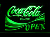 Coca Cola Open LED Neon Sign USB - Green - TheLedHeroes