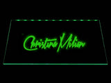 Christina Milian LED Neon Sign Electrical - Green - TheLedHeroes