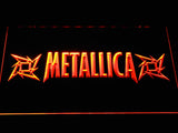 Metallica (7) LED Neon Sign USB - Orange - TheLedHeroes