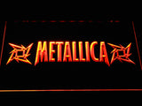 FREE Metallica (7) LED Sign - Orange - TheLedHeroes