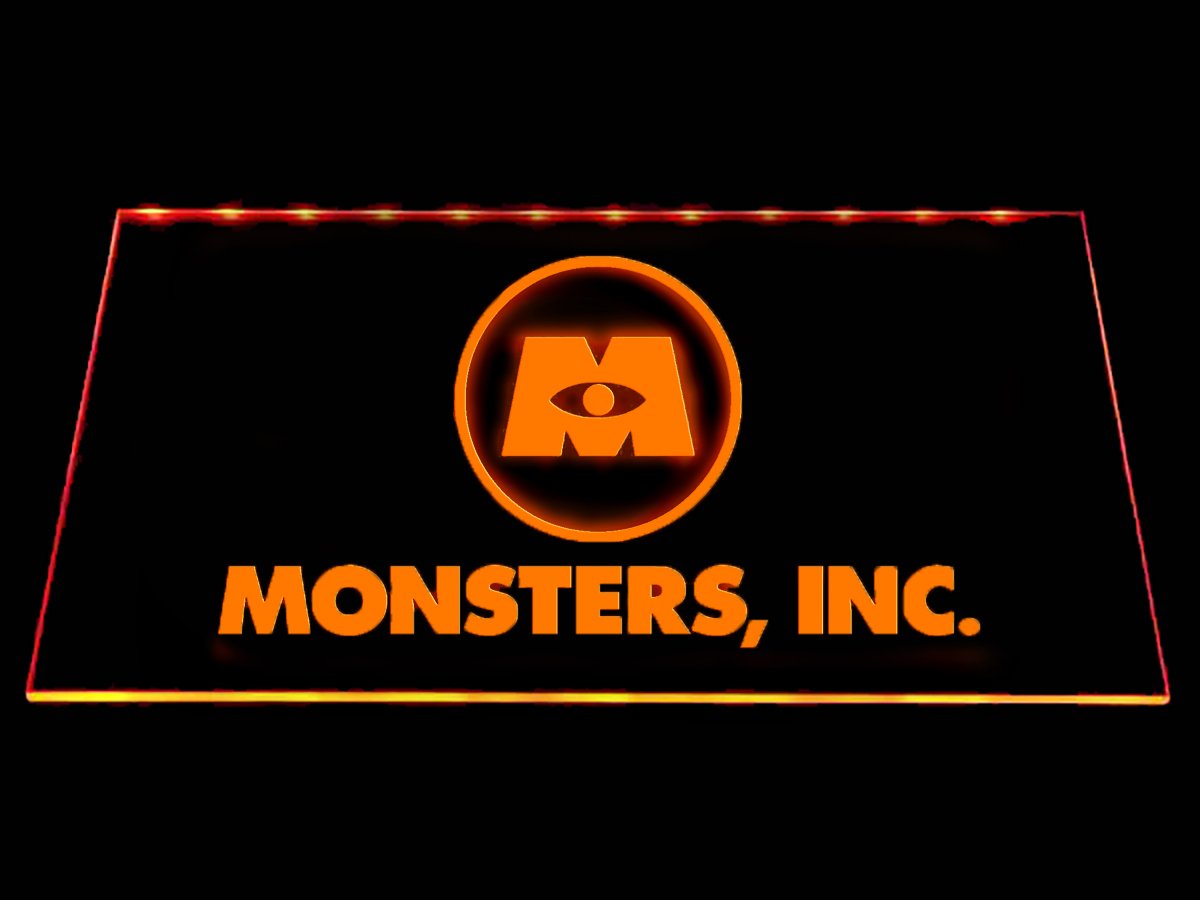 monsters sign Monsters, INC. LED Neon Sign USB