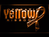 Operation Yellow Ribbon LED Neon Sign USB - Orange - TheLedHeroes