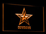 Dallas Cowboys LED Neon Sign Electrical - Orange - TheLedHeroes