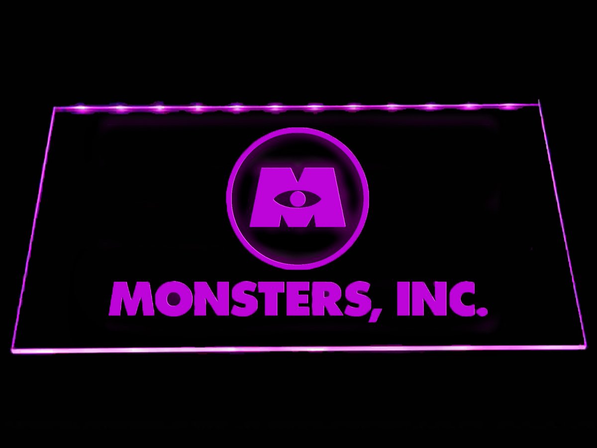 monsters sign Monsters, INC. LED Neon Sign USB