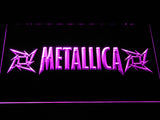 Metallica (7) LED Neon Sign Electrical - Purple - TheLedHeroes