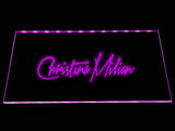 Christina Milian LED Neon Sign Electrical - Purple - TheLedHeroes