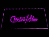 Christina Milian LED Neon Sign USB - Purple - TheLedHeroes