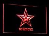 Dallas Cowboys LED Neon Sign Electrical - Red - TheLedHeroes