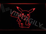 Pikachu LED Sign - Red - TheLedHeroes