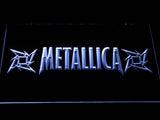 Metallica (7) LED Neon Sign USB - White - TheLedHeroes