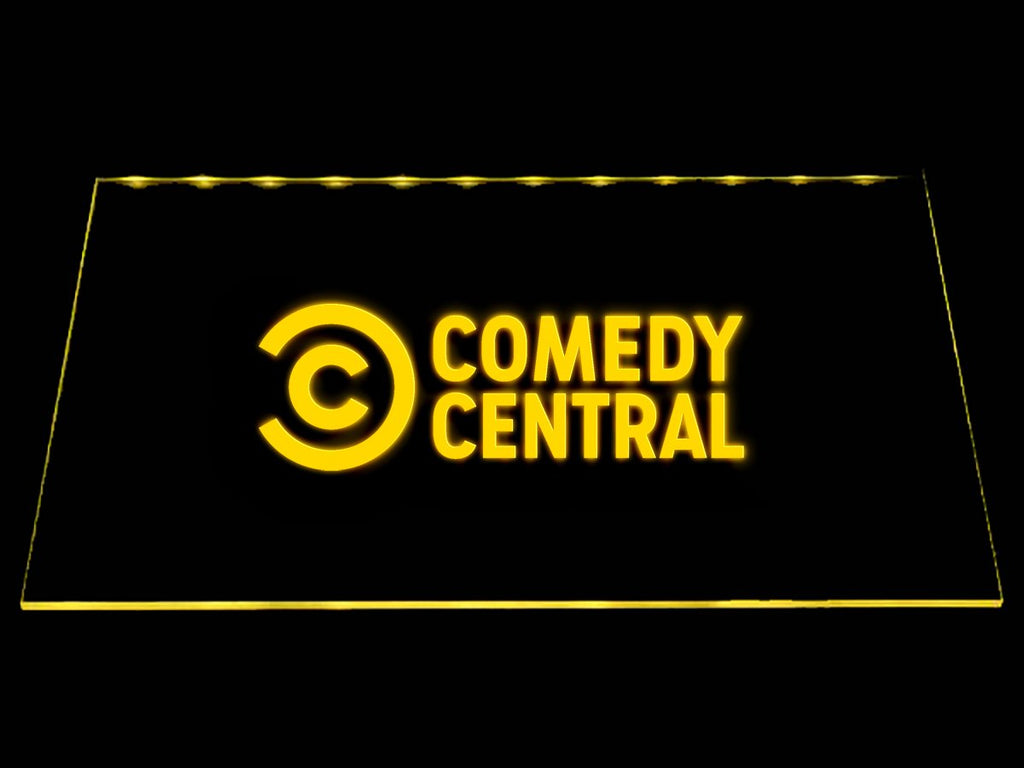 Comedy Central LED Neon Sign Electrical - Yellow - TheLedHeroes