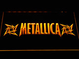 FREE Metallica (7) LED Sign - Yellow - TheLedHeroes