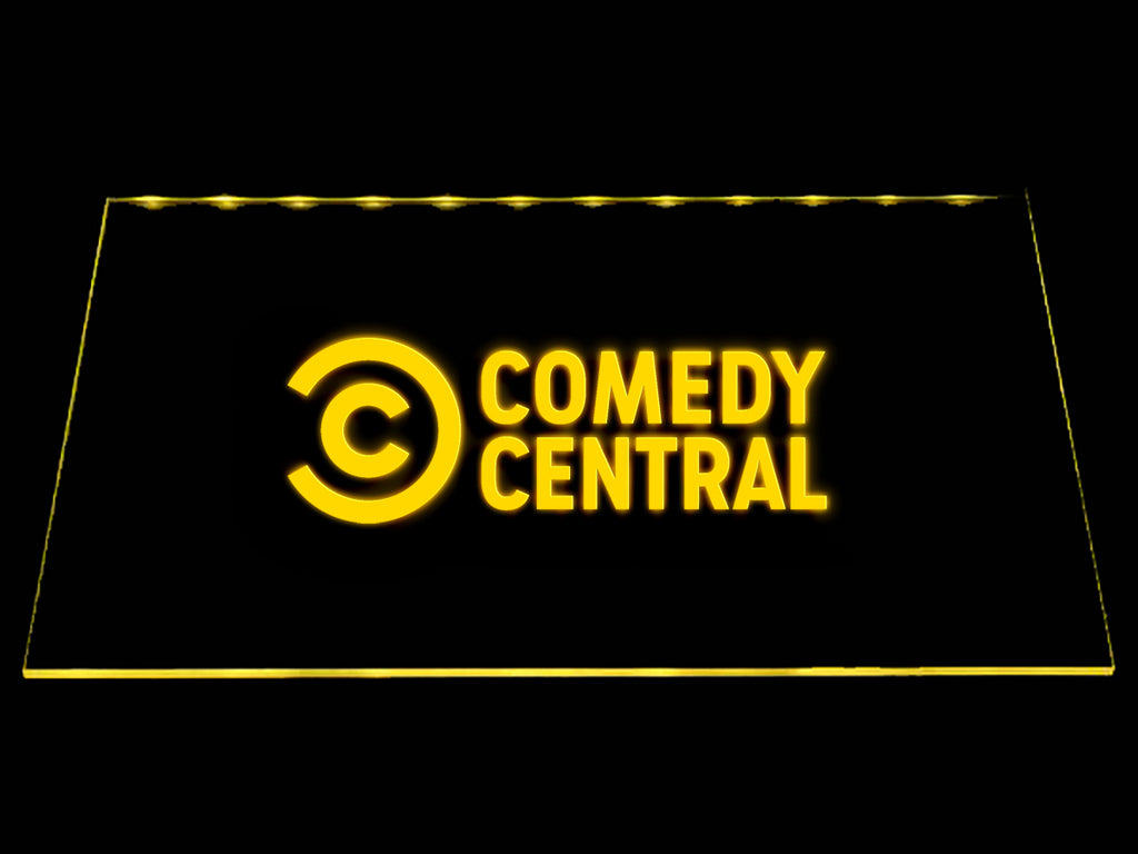 FREE Comedy Central LED Sign - Yellow - TheLedHeroes