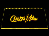 Christina Milian LED Neon Sign Electrical - Yellow - TheLedHeroes