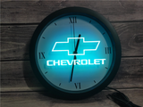 Chevrolet (2) LED Wall Clock - Multicolor - TheLedHeroes