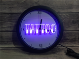 Tattoo LED Wall Clock -  - TheLedHeroes
