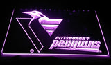 FREE Pittsburgh Penguins (2) LED Sign - Purple - TheLedHeroes