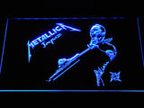 FREE Metallica (3) LED Sign - Blue - TheLedHeroes