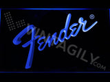 Fender LED Sign - Blue - TheLedHeroes
