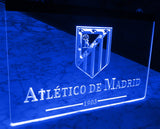 Atl?ϴico Madrid LED Neon Sign USB - Blue - TheLedHeroes