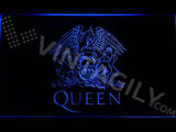 Queen LED Sign - Blue - TheLedHeroes