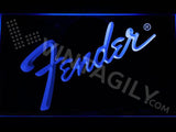 Fender LED Neon Sign USB - Blue - TheLedHeroes