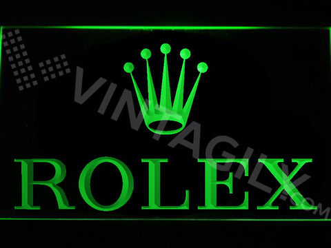 FREE Rolex LED Sign - Yellow - TheLedHeroes