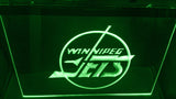 FREE Winnipeg Jets (2) LED Sign - Green - TheLedHeroes
