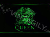 Queen LED Sign - Green - TheLedHeroes