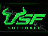 FREE USF Softball LED Sign - Green - TheLedHeroes