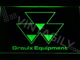 Groulx Equipment LED Neon Sign USB - Green - TheLedHeroes