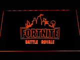 Fortnite Battle Royale LED Neon Sign USB - Orange - TheLedHeroes