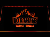 FREE Fortnite Battle Royale LED Sign - Orange - TheLedHeroes