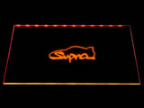 Toyota Supra LED Neon Sign USB - Orange - TheLedHeroes