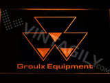 Groulx Equipment LED Neon Sign USB - Orange - TheLedHeroes