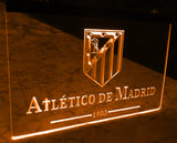 FREE Atlético Madrid LED Sign - Orange - TheLedHeroes