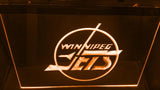 Winnipeg Jets (2) LED Neon Sign Electrical - Orange - TheLedHeroes