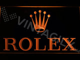 Rolex LED Neon Sign USB - Orange - TheLedHeroes