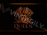Queen LED Sign - Orange - TheLedHeroes