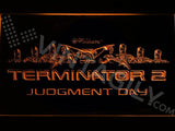 Terminator 2 Judgment Day LED Neon Sign Electrical - Orange - TheLedHeroes