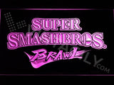 Super Smash Bros Brawl LED Neon Sign USB - Purple - TheLedHeroes