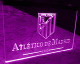 Atl?ϴico Madrid LED Neon Sign USB - Purple - TheLedHeroes