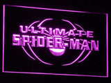 Ultimate Spider Man LED Neon Sign USB - Purple - TheLedHeroes