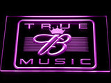 Budweiser True Music LED Neon Sign Electrical - Purple - TheLedHeroes