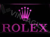 Rolex LED Neon Sign USB - Purple - TheLedHeroes